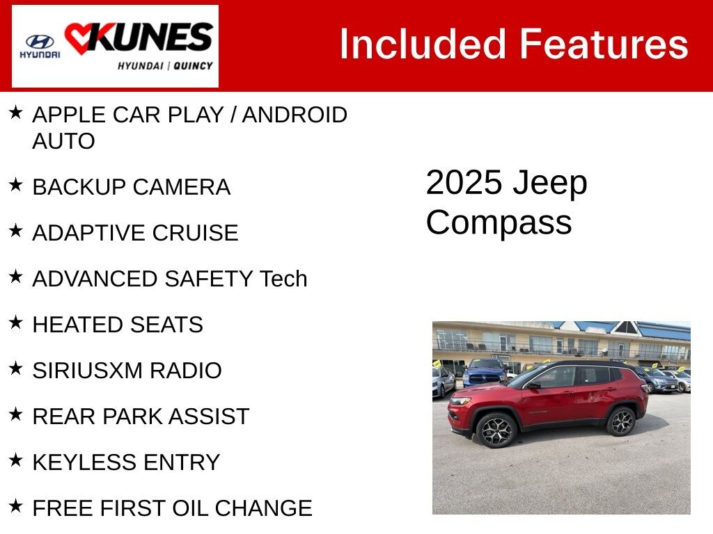 Used 2025 Jeep Compass Limited SUV