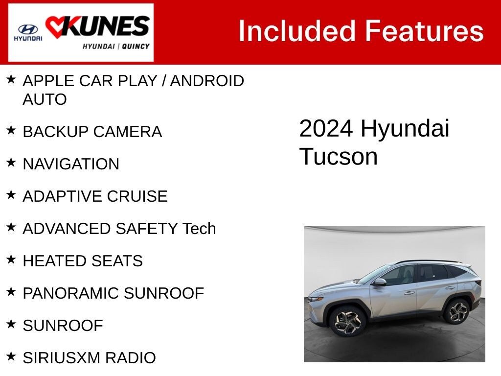 Used 2024 Hyundai Tucson Hybrid SEL Convenience SUV