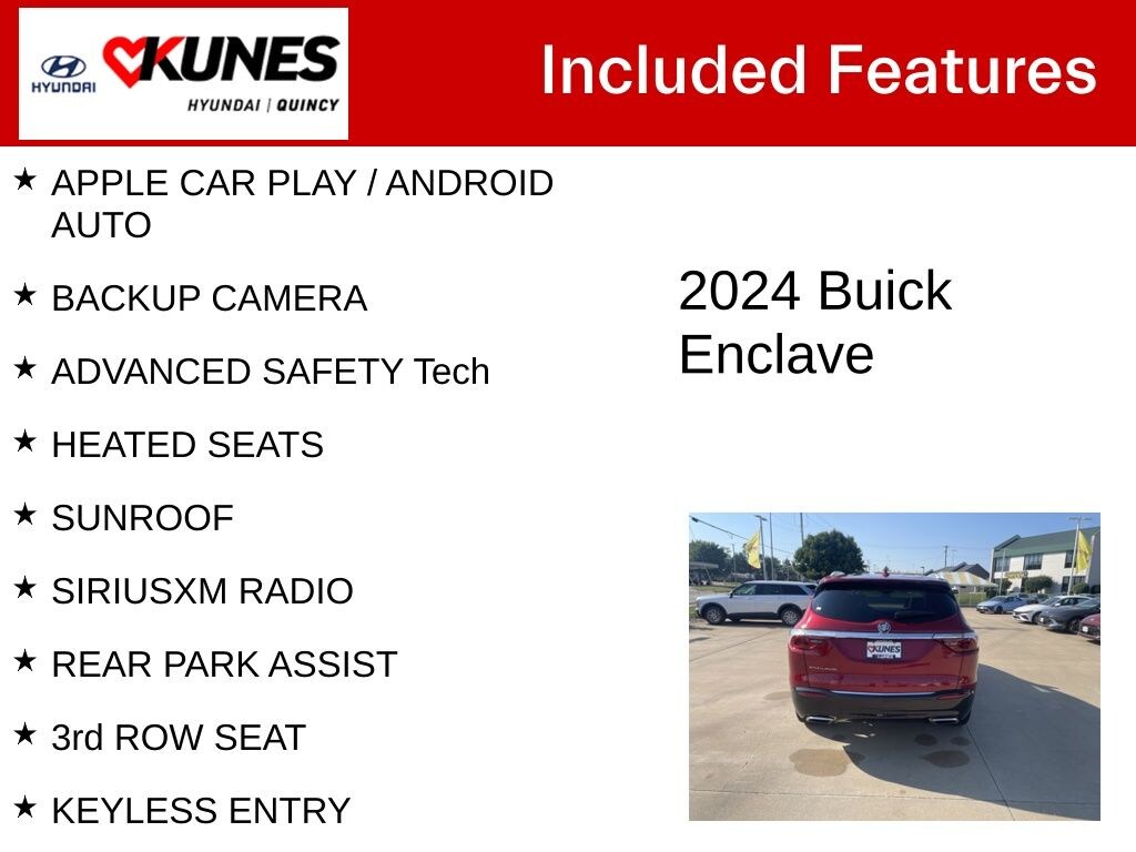 Used 2024 Buick Enclave Essence SUV