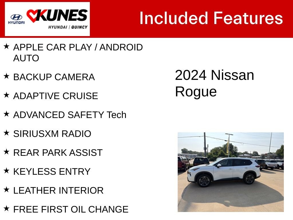 Used 2024 Nissan Rogue SV SUV