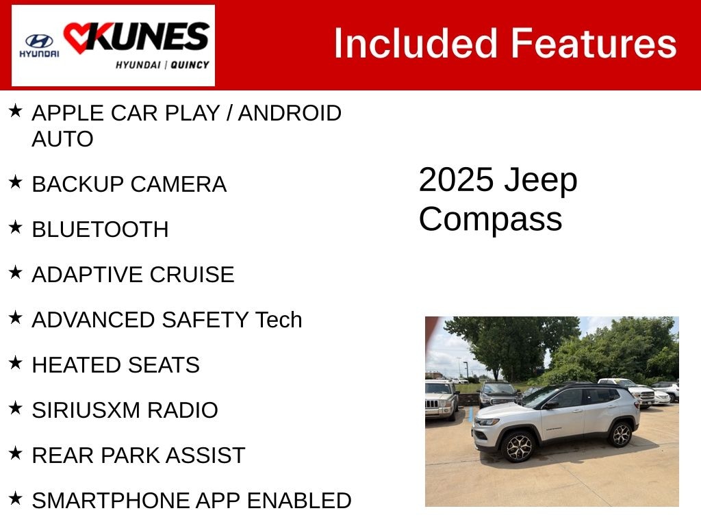 Used 2025 Jeep Compass Limited SUV