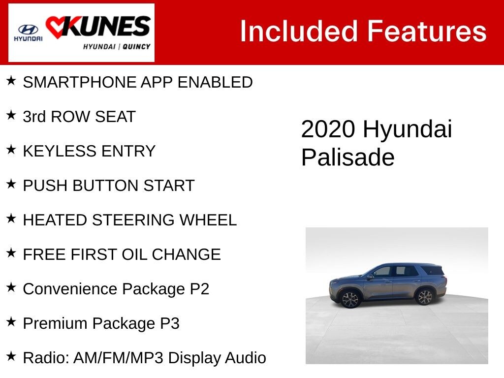 Used 2020 Hyundai Palisade SEL SUV