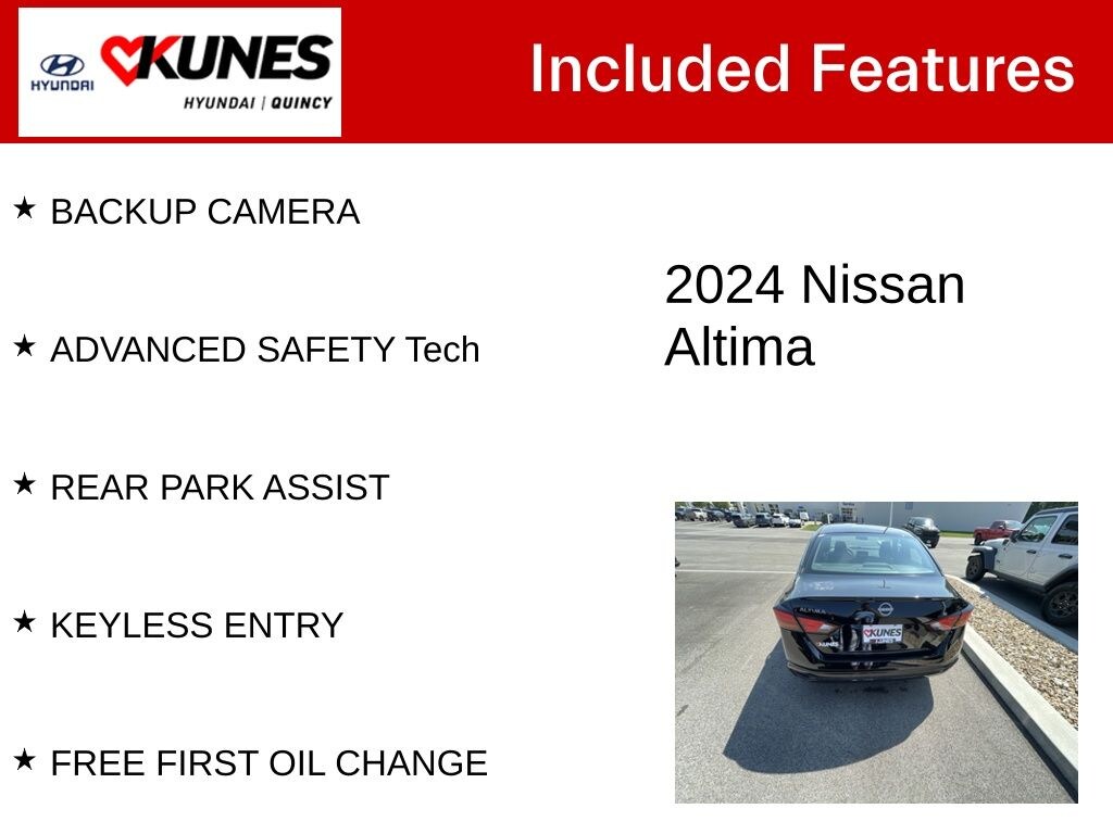 Used 2024 Nissan Altima 2.5 S Sedan