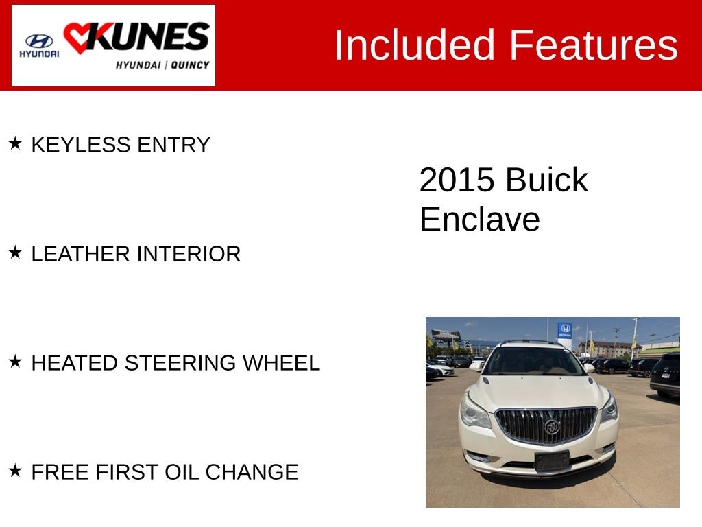 Used 2015 Buick Enclave Leather SUV