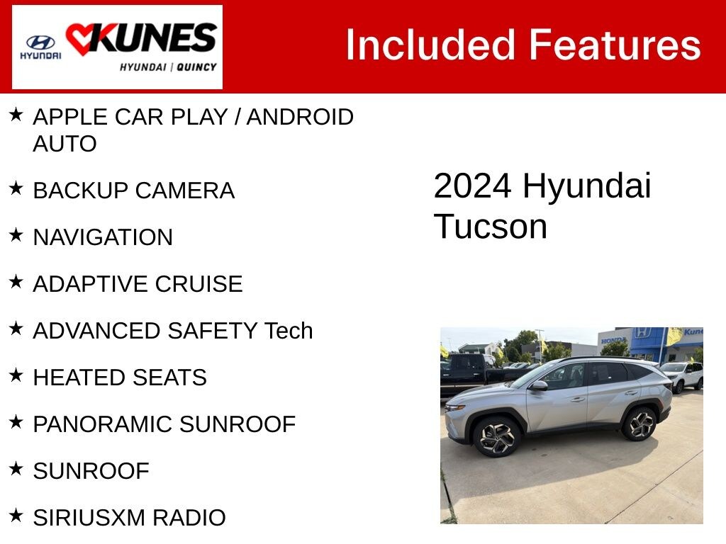Used 2024 Hyundai Tucson Hybrid SEL Convenience SUV