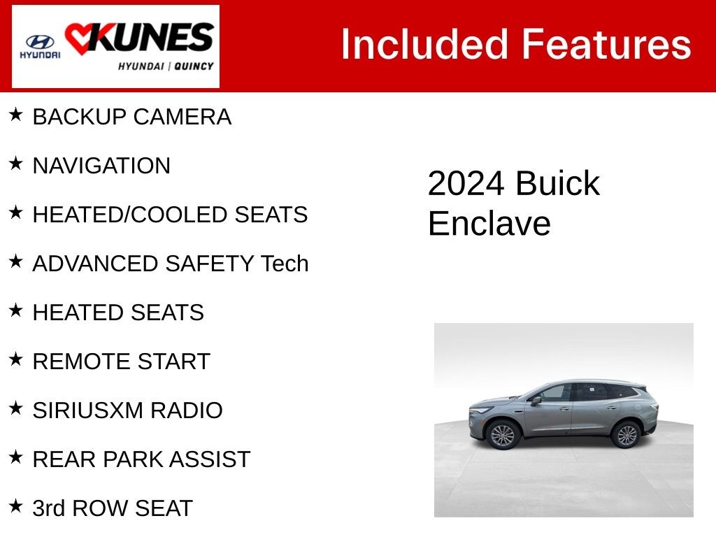 Used 2024 Buick Enclave Premium SUV
