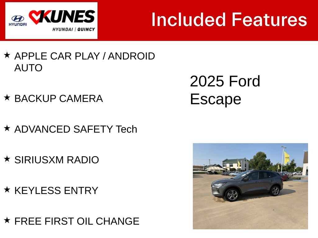 Used 2025 Ford Escape ST-Line SUV