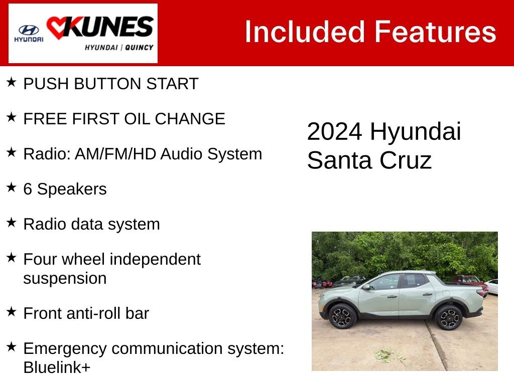 Used 2024 Hyundai Santa Cruz 2.5L SEL Truck Crew Cab
