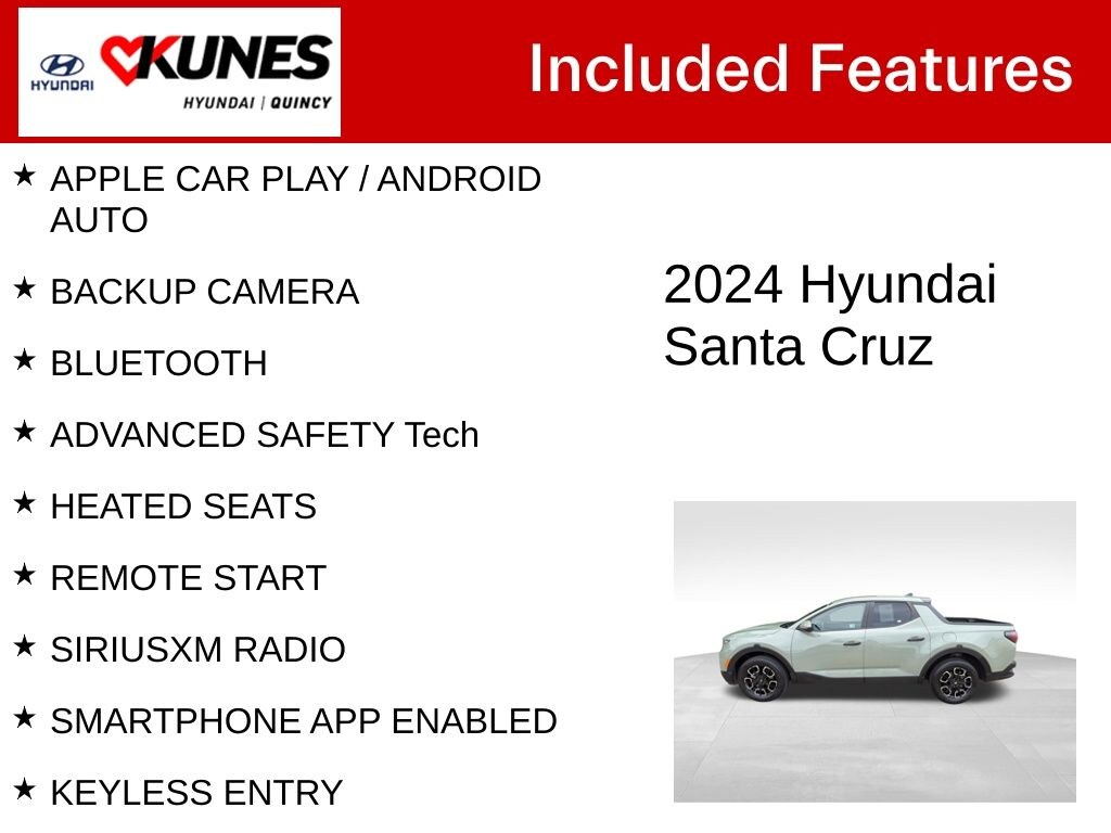 Used 2024 Hyundai Santa Cruz 2.5L SEL Truck Crew Cab