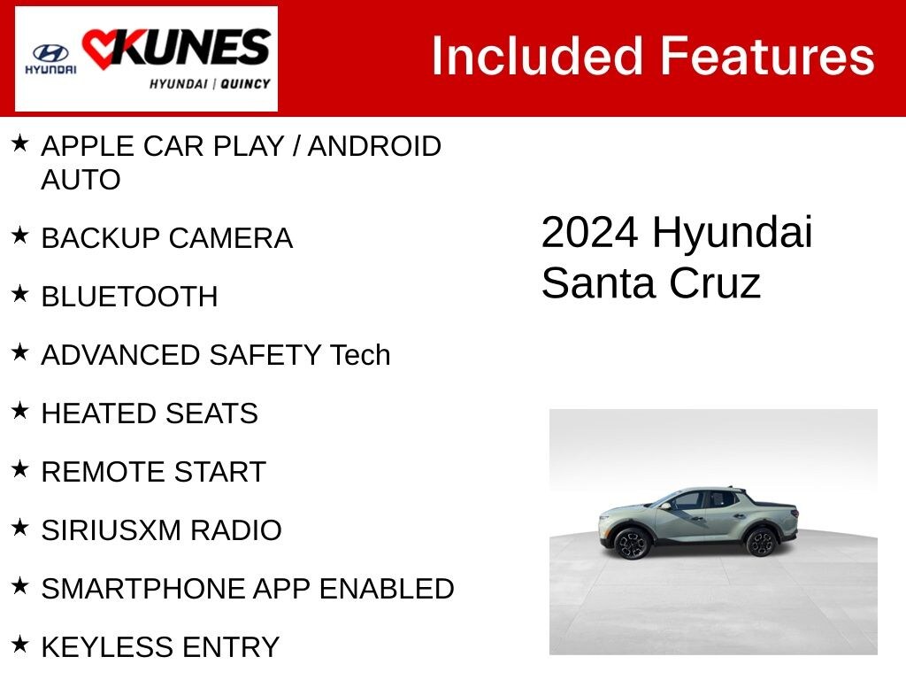 Used 2024 Hyundai Santa Cruz 2.5L SEL Truck Crew Cab