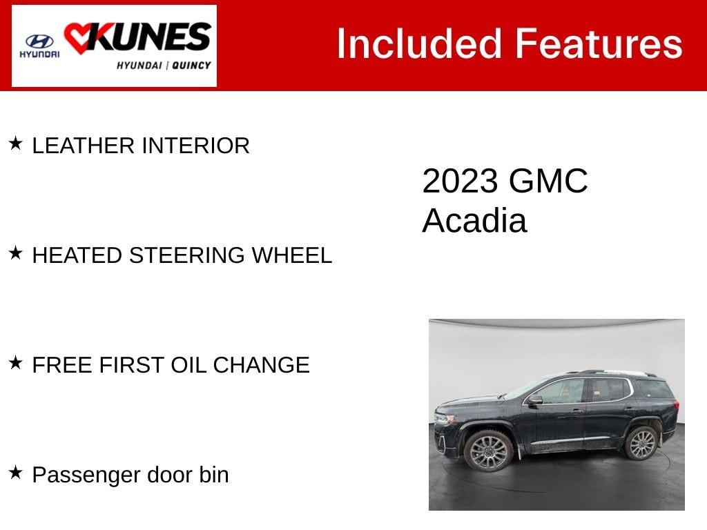 Used 2023 GMC Acadia Denali SUV