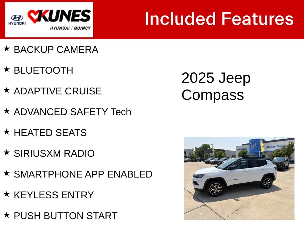 Used 2025 Jeep Compass Limited SUV