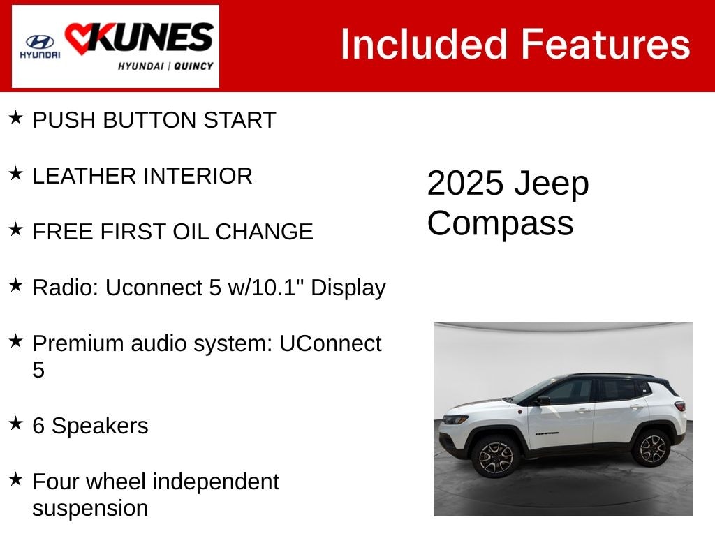 Used 2025 Jeep Compass Trailhawk SUV