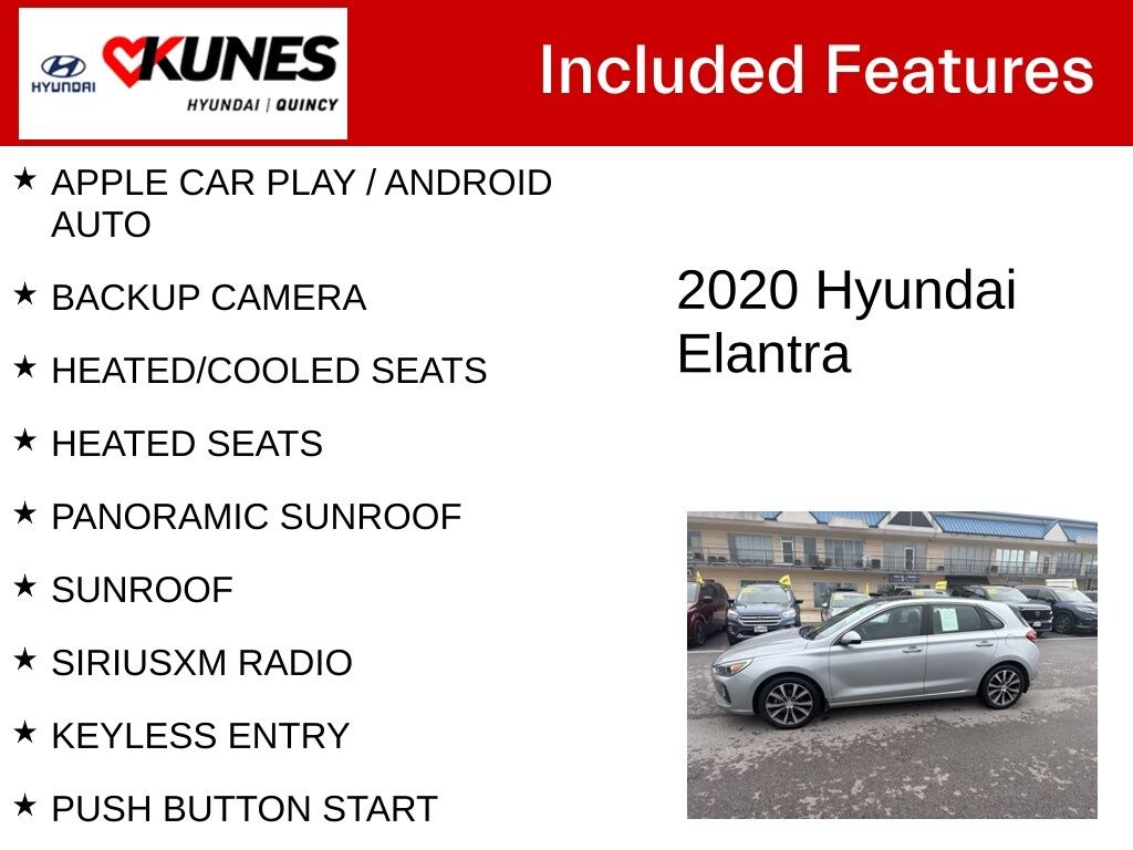 Used 2020 Hyundai Elantra GT Base Hatchback