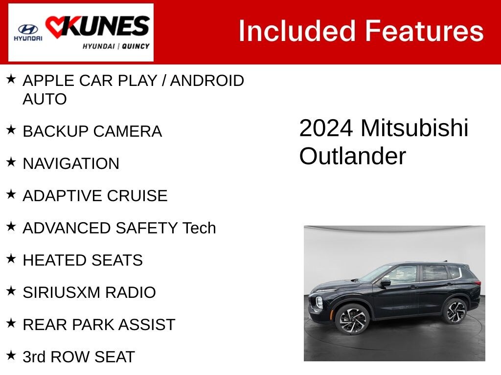 Used 2024 Mitsubishi Outlander SE SUV