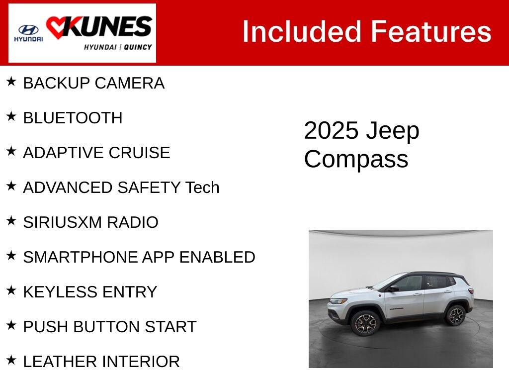 Used 2025 Jeep Compass Trailhawk SUV