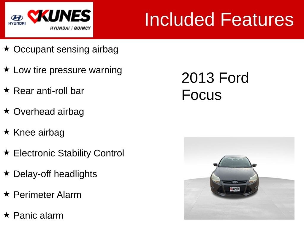 Used 2013 Ford Focus SE Sedan