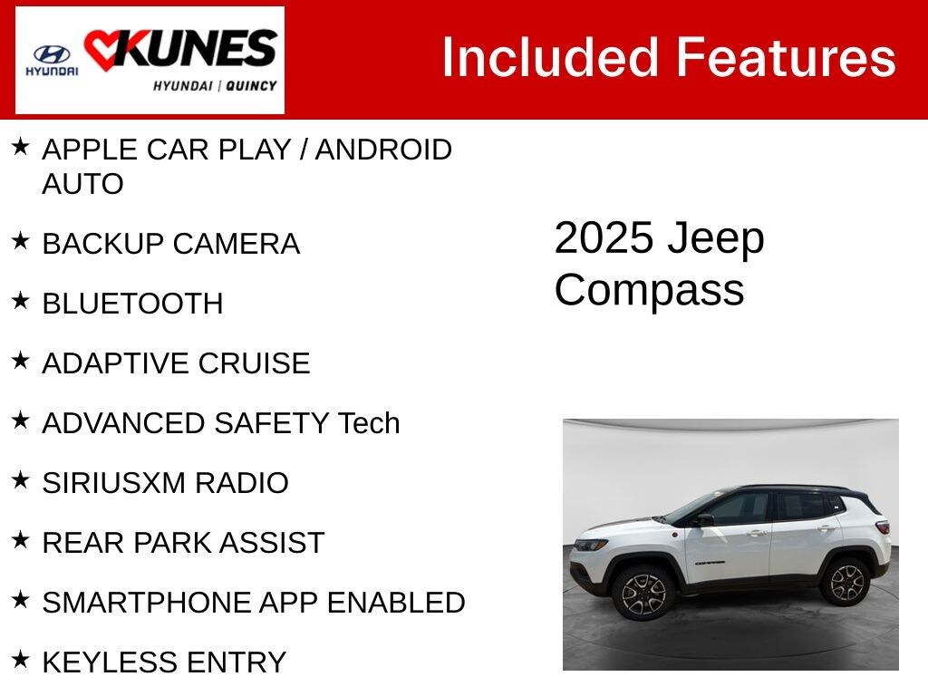 Used 2025 Jeep Compass Trailhawk SUV