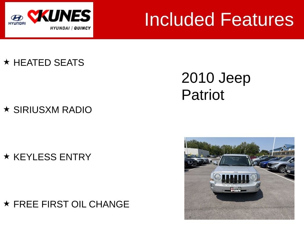 Used 2010 Jeep Patriot Sport SUV