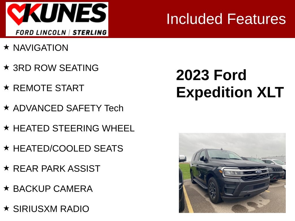 Used 2023 Ford Expedition XLT SUV