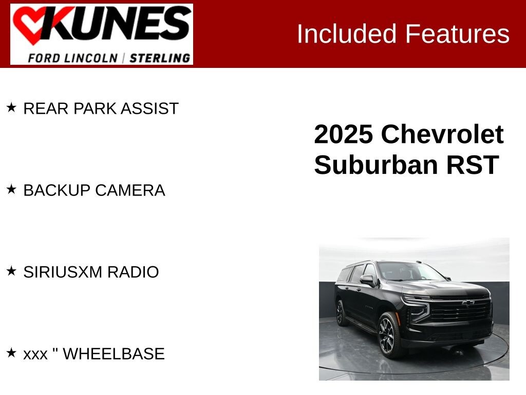 Used 2025 Chevrolet Suburban RST SUV