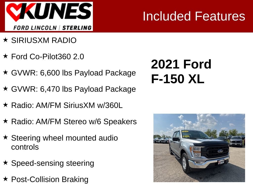Used 2021 Ford F-150 XL Truck