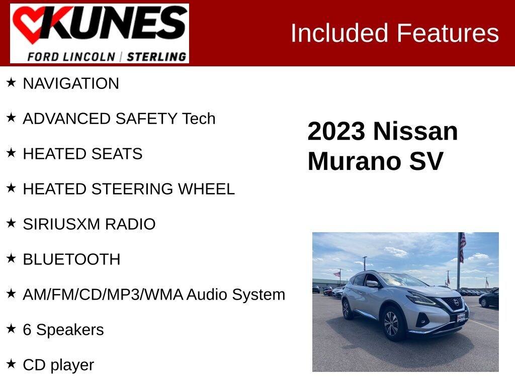 Used 2023 Nissan Murano SV SUV