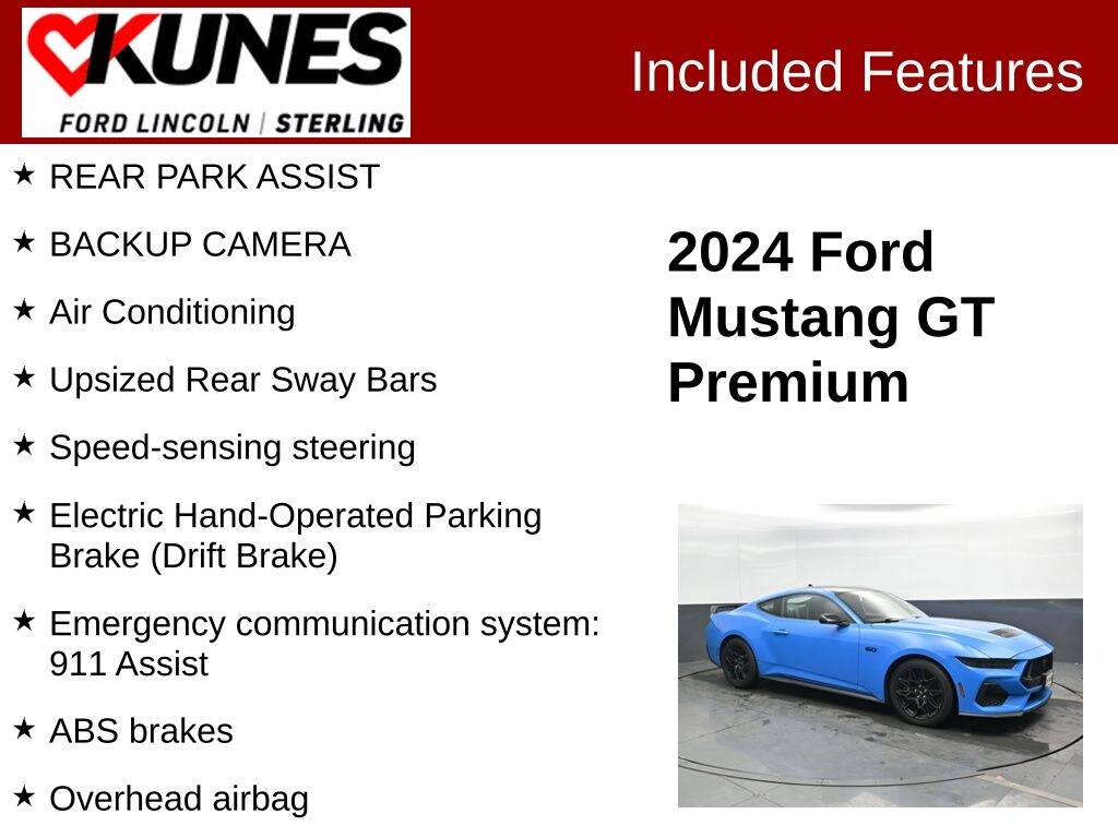 Used 2024 Ford Mustang GT Premium Coupe