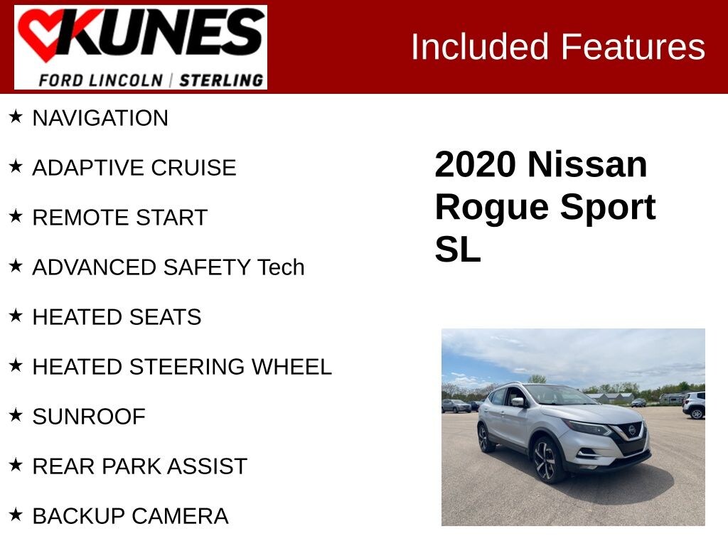 Certified 2020 Nissan Rogue Sport SL SUV
