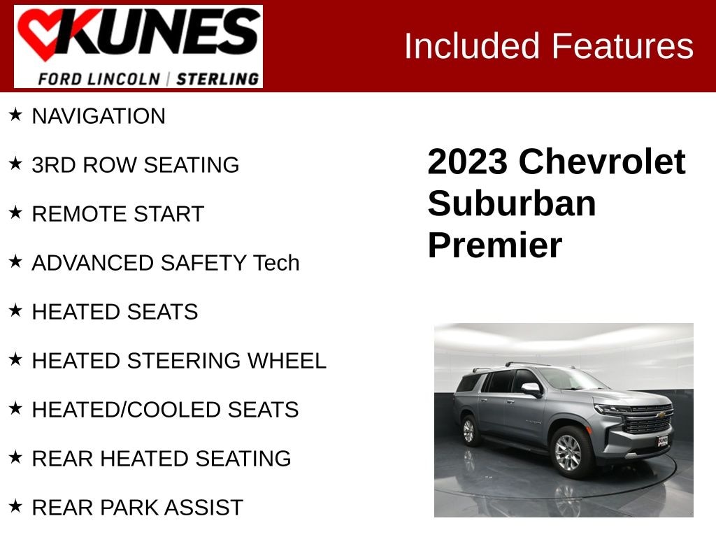 Used 2023 Chevrolet Suburban Premier SUV