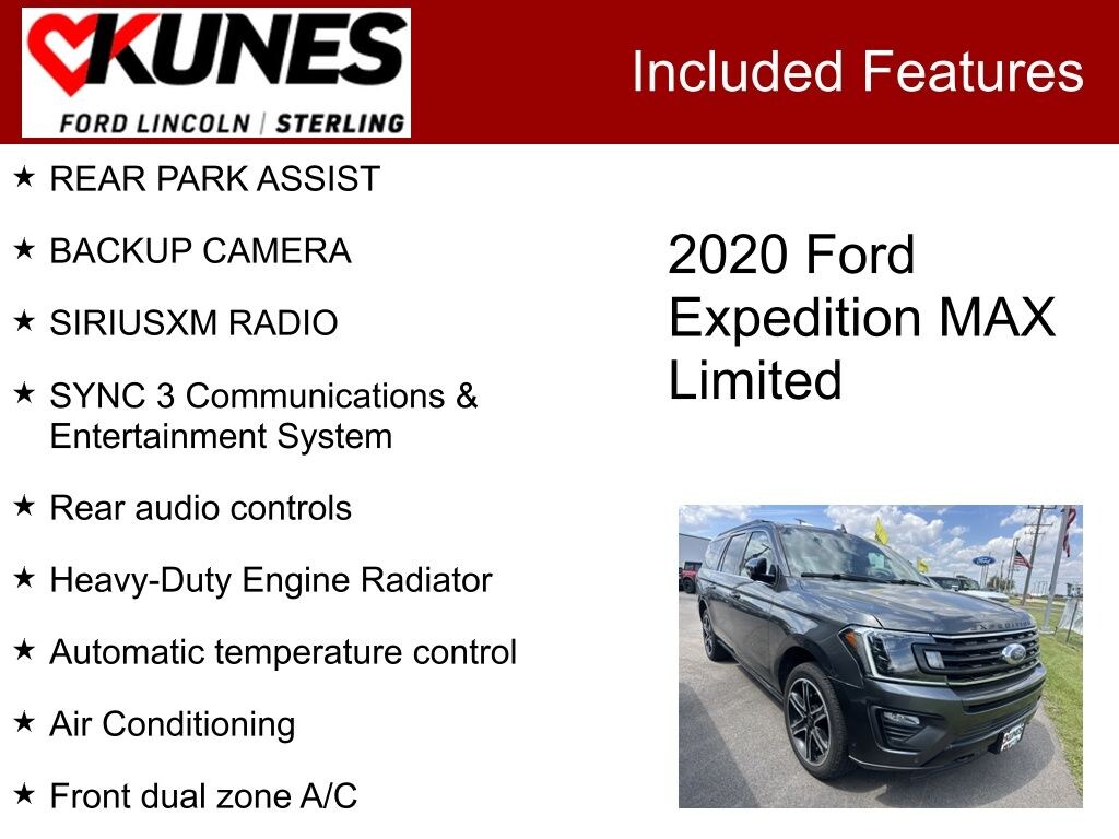 Used 2020 Ford Expedition Max Limited SUV
