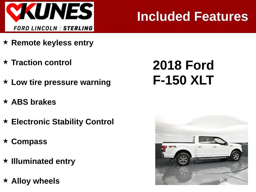 Used 2018 Ford F-150 XLT Truck