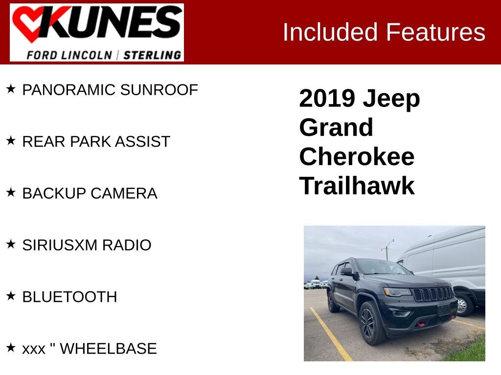 Used 2019 Jeep Grand Cherokee Trailhawk SUV