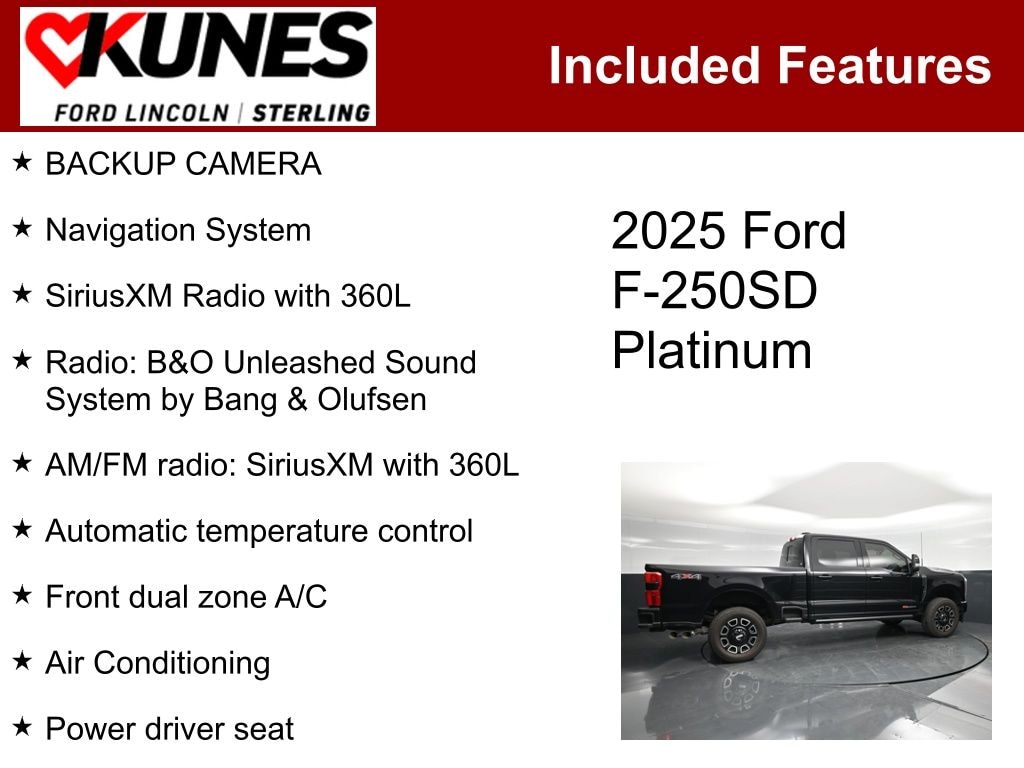 Certified 2025 Ford F-250SD Platinum Truck