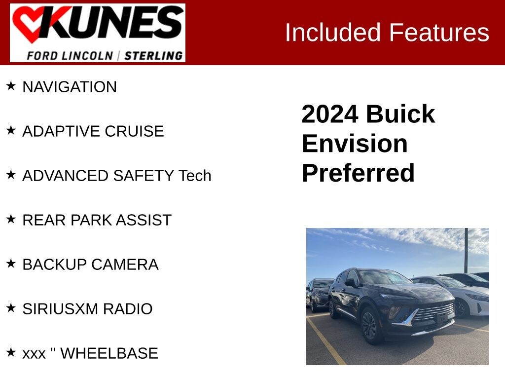 Used 2024 Buick Envision Preferred SUV