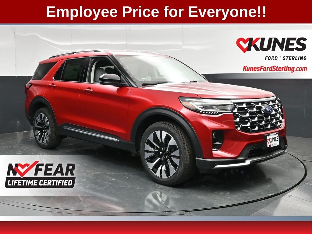 New 2026 Ford Explorer Platinum SUV