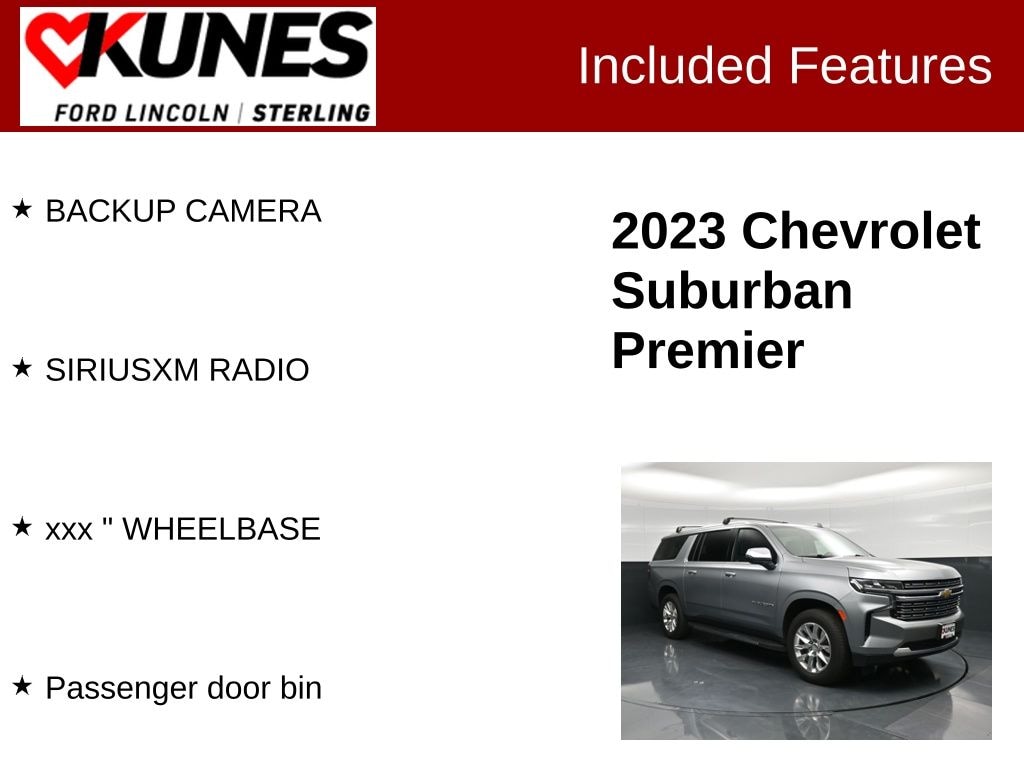 Used 2023 Chevrolet Suburban Premier SUV