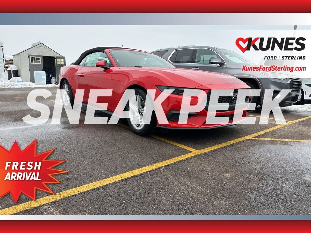 New 2026 Ford Mustang Ecoboost Convertible