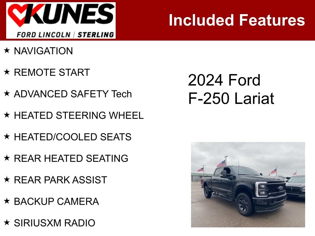 Certified 2024 Ford F-250SD Lariat Truck