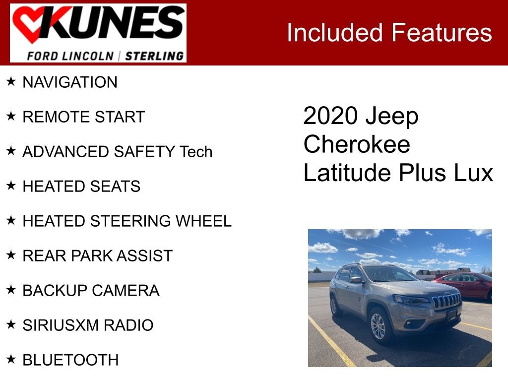 Used 2020 Jeep Cherokee SUV