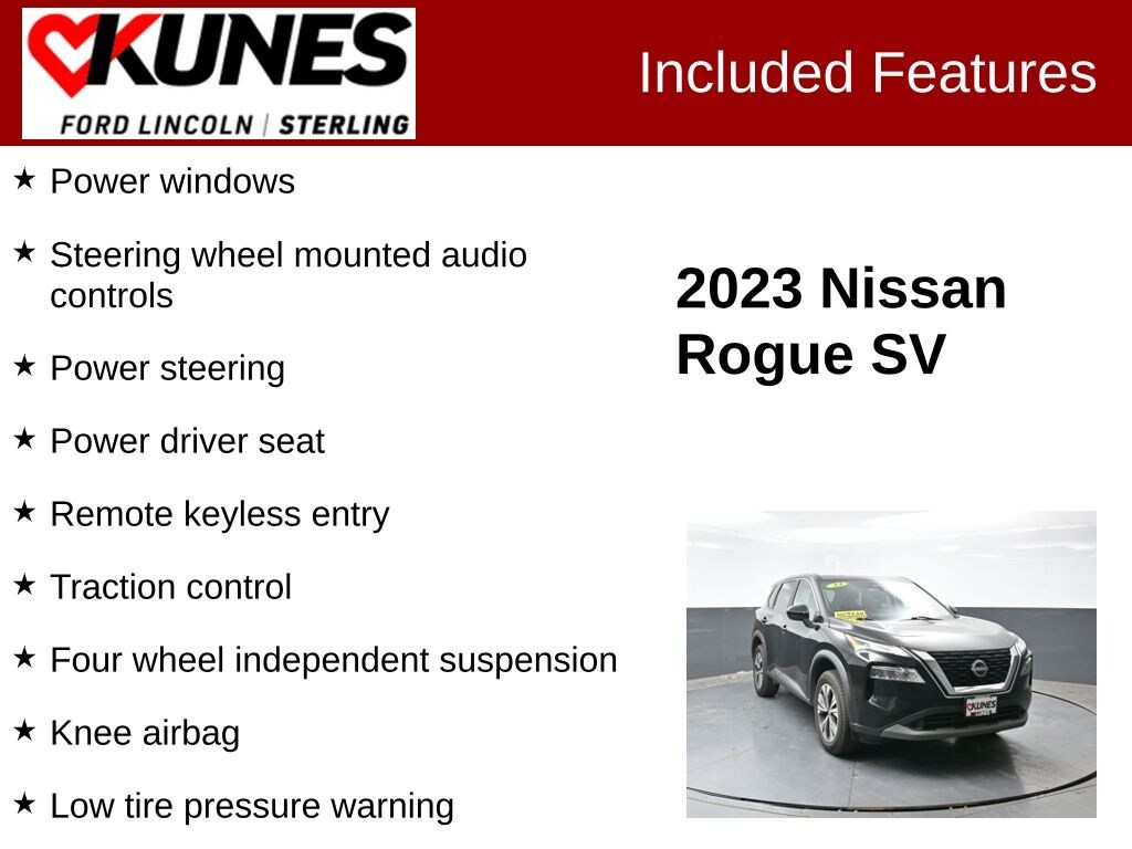 Used 2023 Nissan Rogue SV SUV