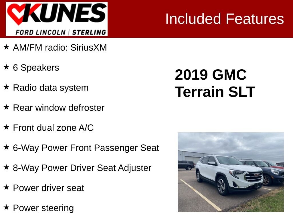 Used 2019 GMC Terrain SLT SUV