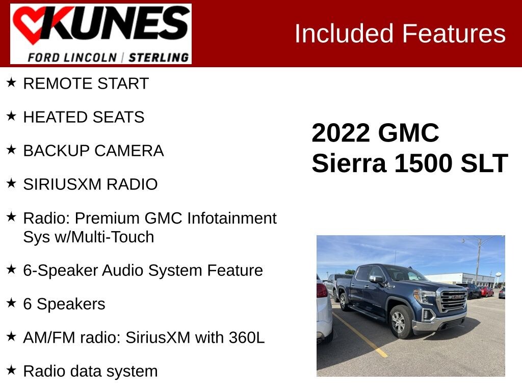 Used 2022 GMC Sierra 1500 Limited SLT Truck