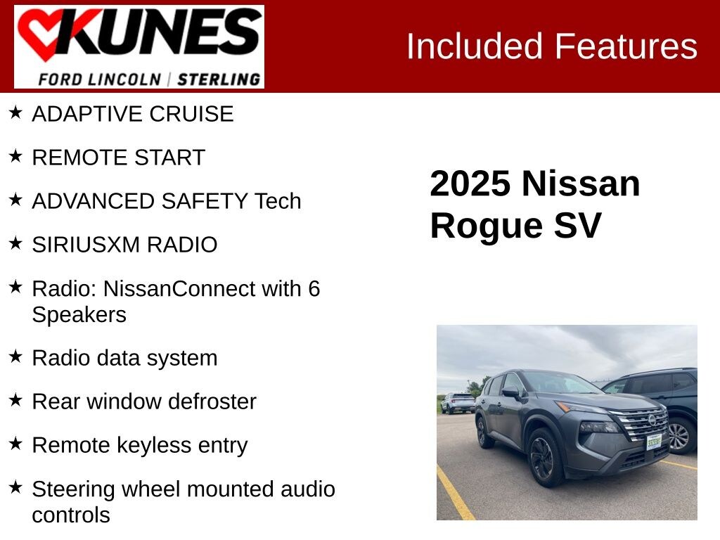 Used 2025 Nissan Rogue SV SUV