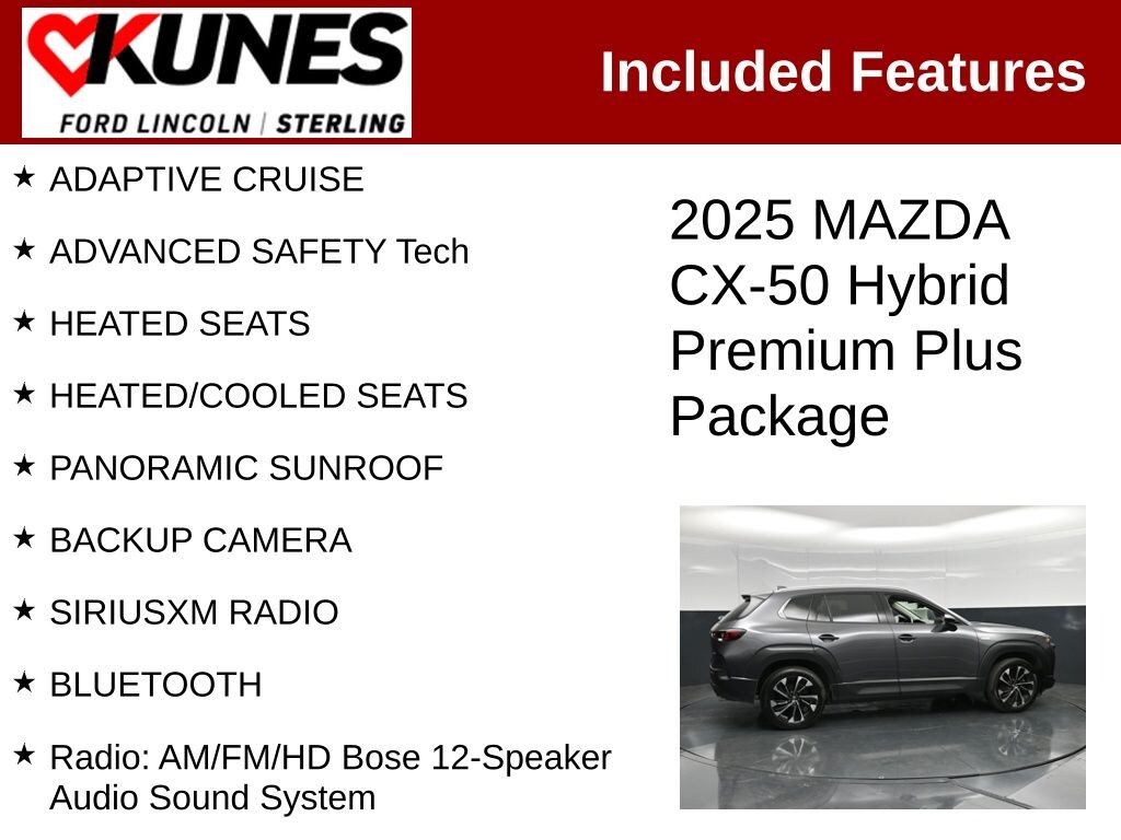 Used 2025 Mazda CX-50 Hybrid Premium Plus SUV