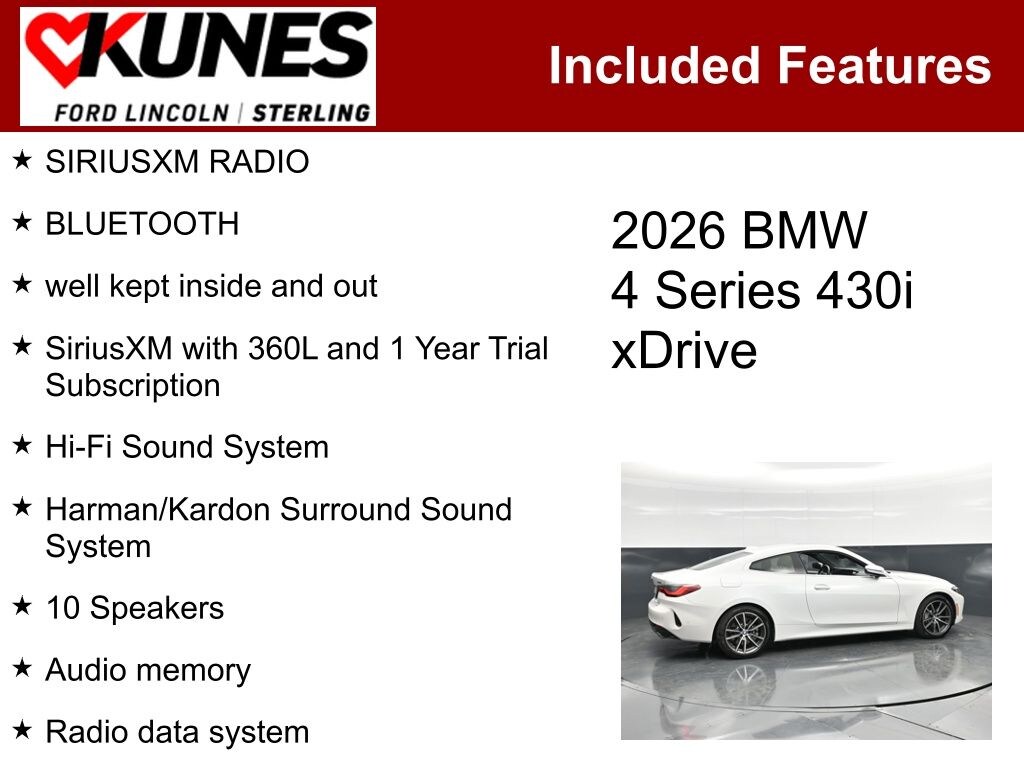 Used 2026 BMW 4 Series 430i xDrive Coupe