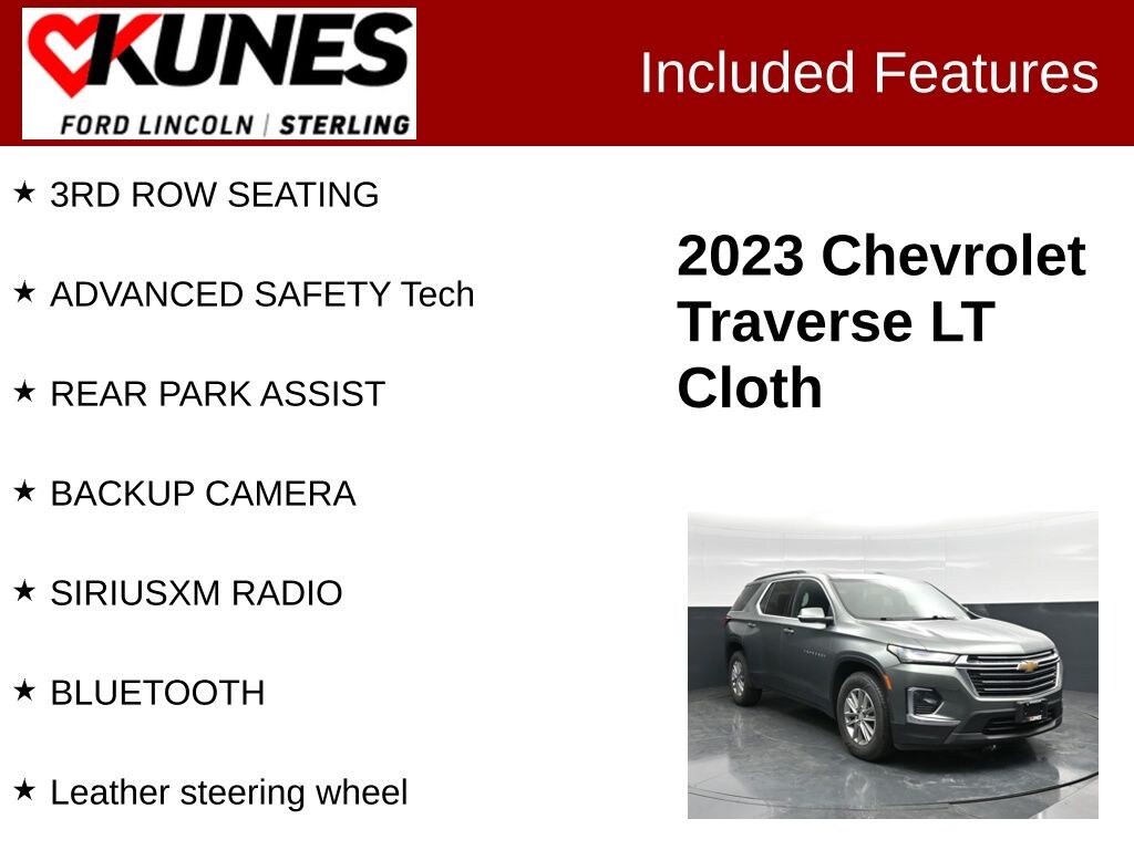 Used 2023 Chevrolet Traverse LT 1LT SUV