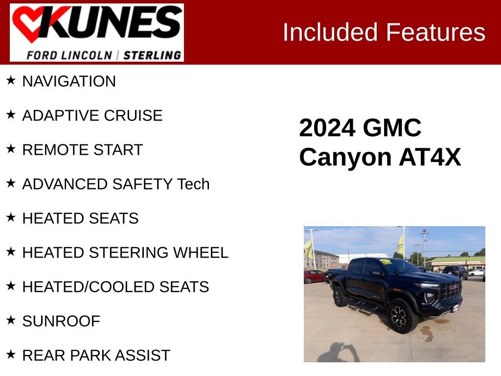 Used 2024 GMC Canyon AT4X Truck