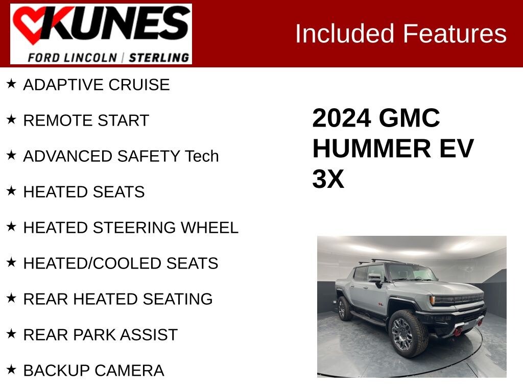 Used 2024 GMC Hummer EV Pickup 3X Truck