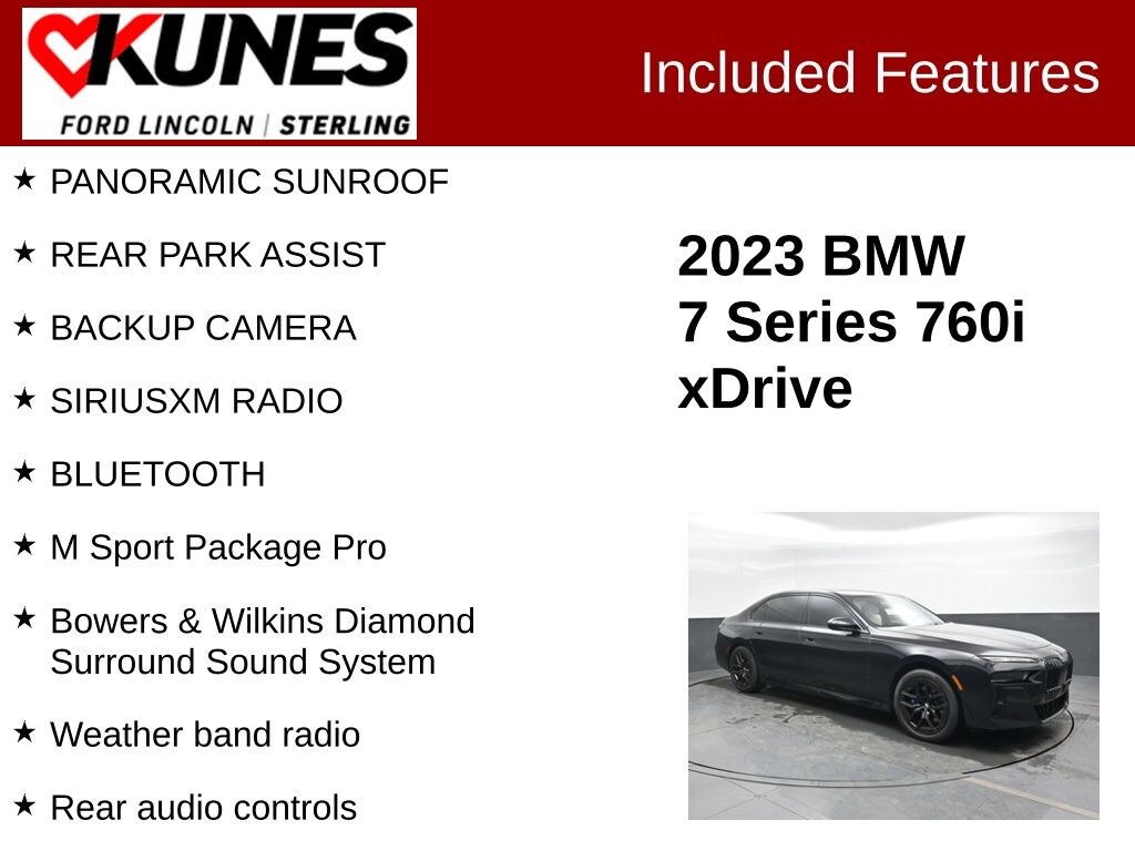 Used 2023 BMW 7 Series 760i xDrive Sedan